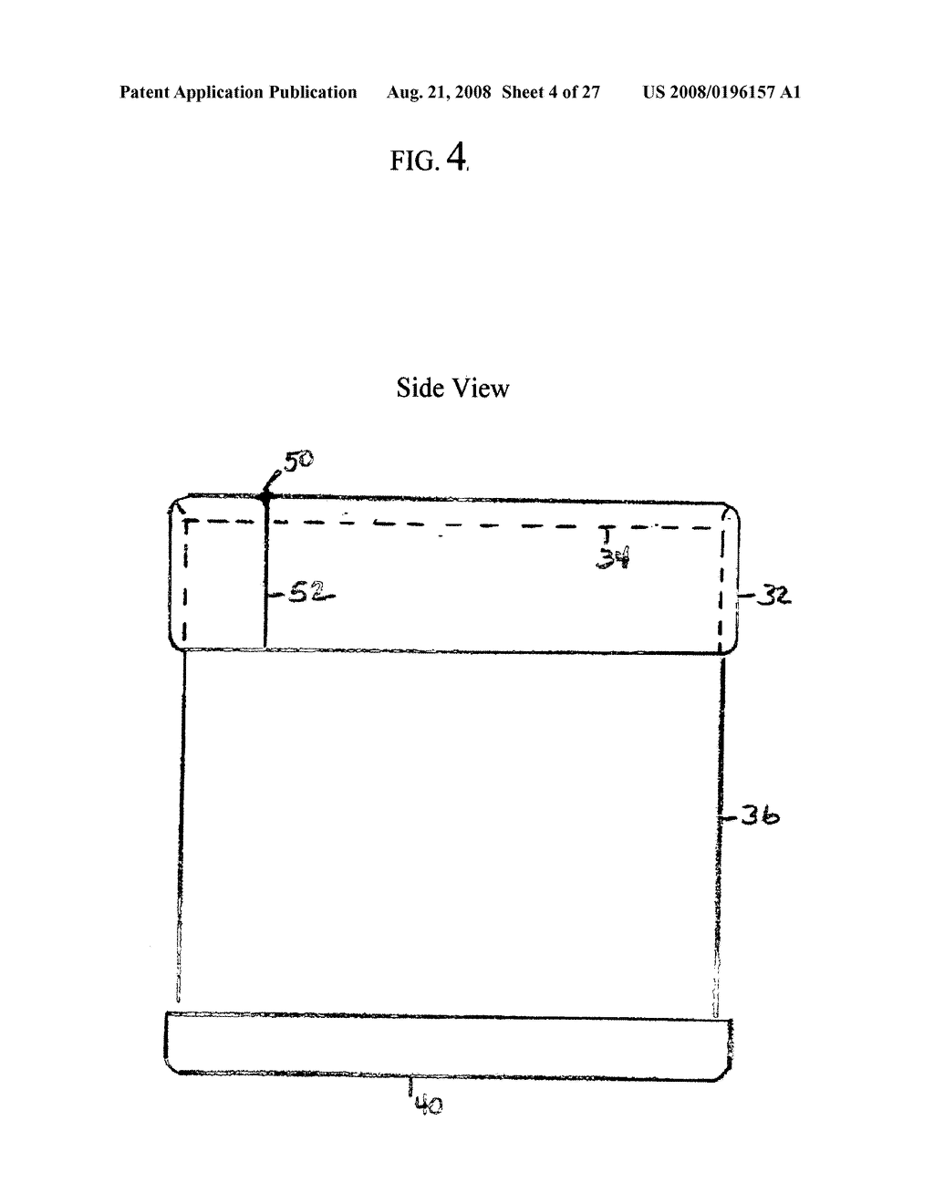 Shower cube with shaving buddy - diagram, schematic, and image 05