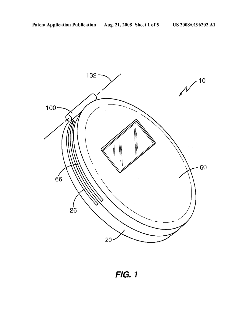 Wireless Communications Device with Hinge - diagram, schematic, and image 02