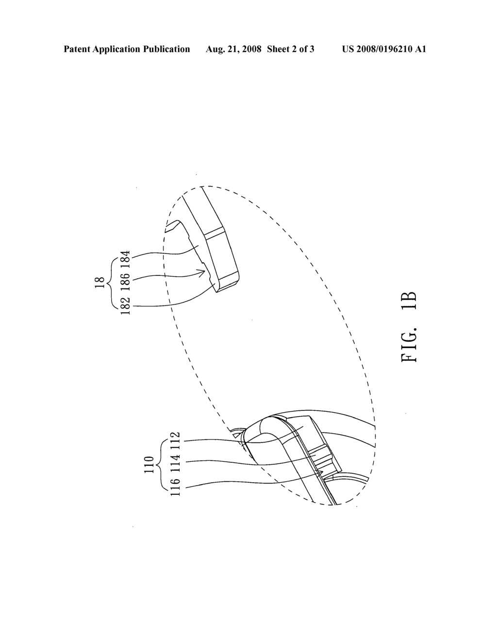 Bluetooth earphone and lanyard structure thereof - diagram, schematic, and image 03