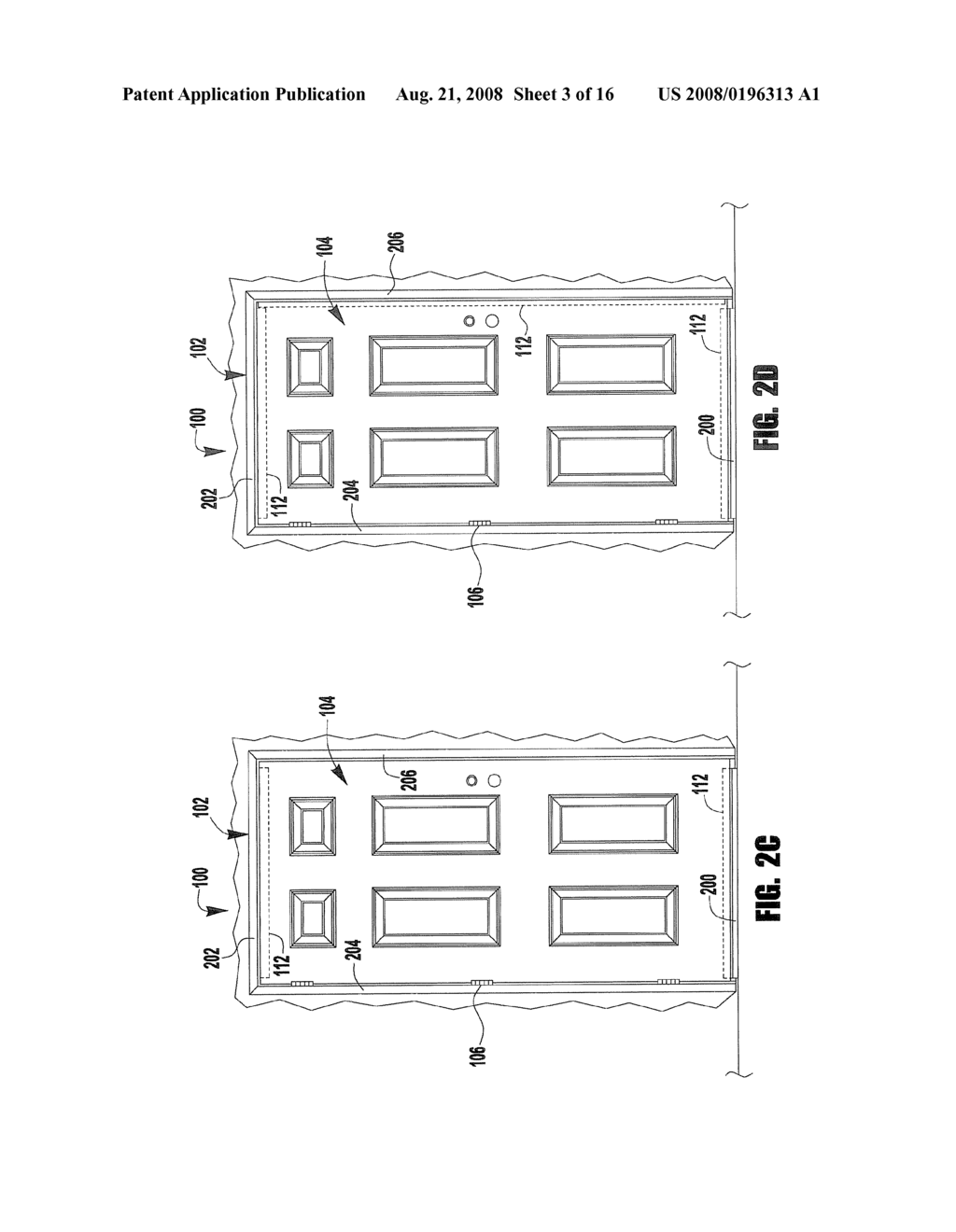 Door and Door Frame Assembly - diagram, schematic, and image 04