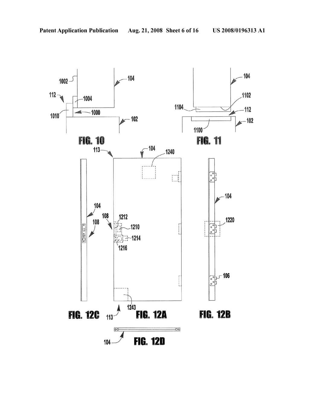 Door and Door Frame Assembly - diagram, schematic, and image 07