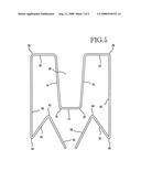 Sheet metal header beam diagram and image