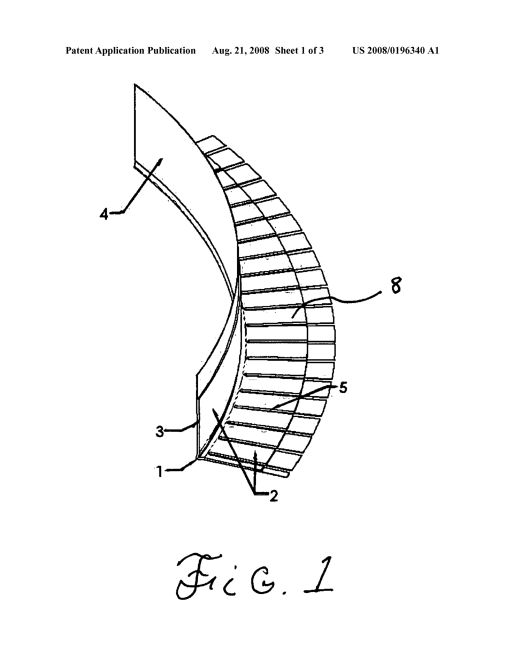 Arch drywall trim product - diagram, schematic, and image 02