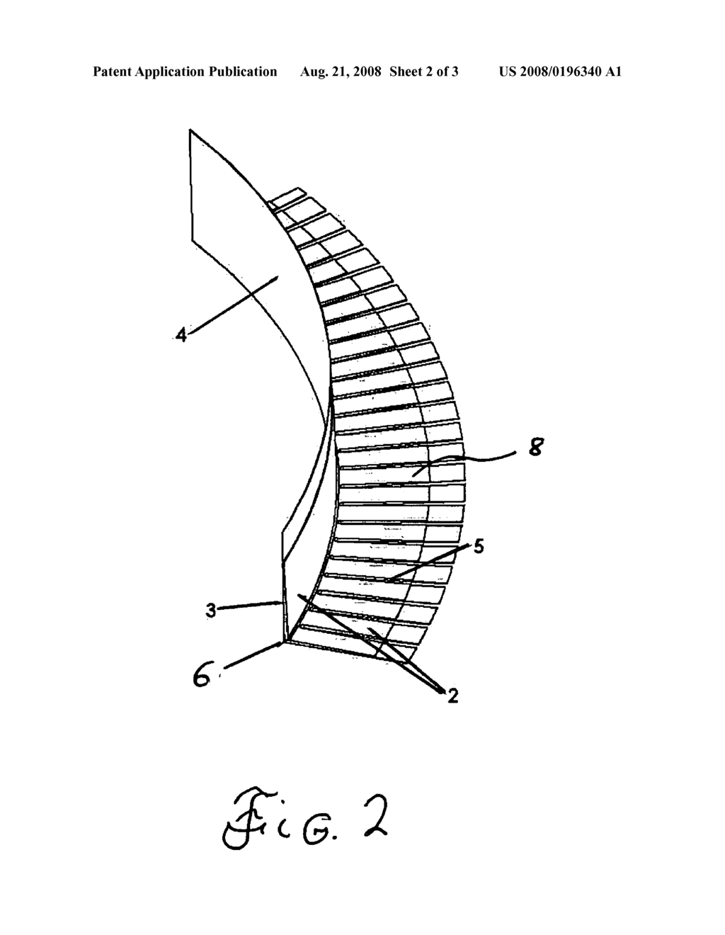 Arch drywall trim product - diagram, schematic, and image 03