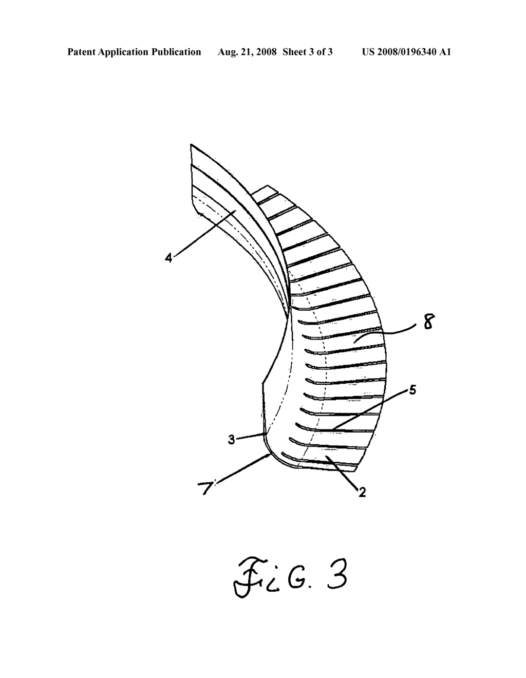 Arch drywall trim product - diagram, schematic, and image 04