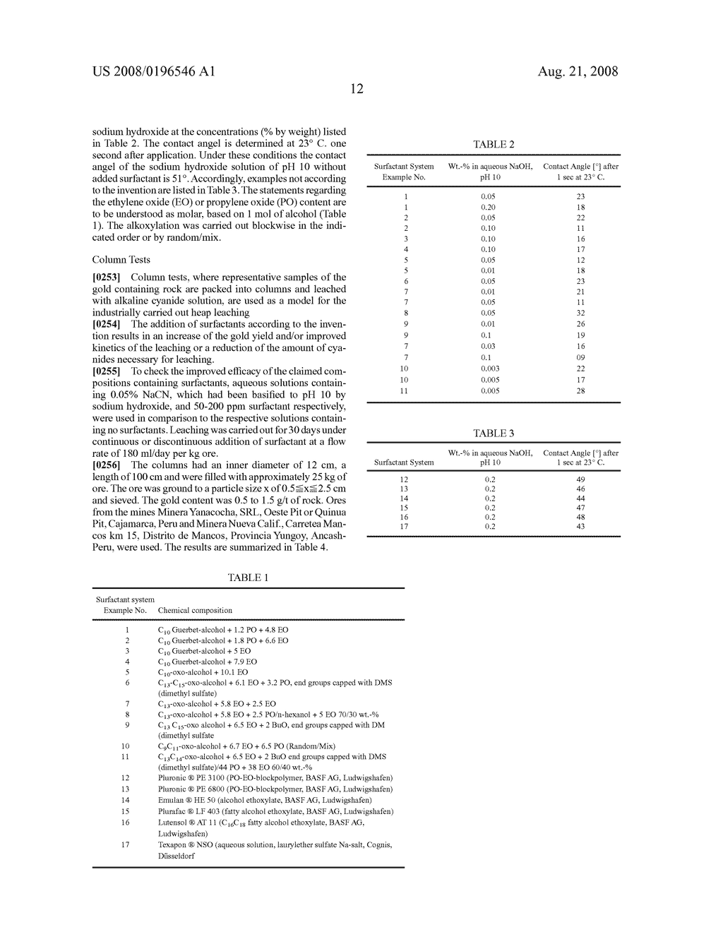 Use of Non-Ionic Surfactants In the Production of Metals - diagram, schematic, and image 13