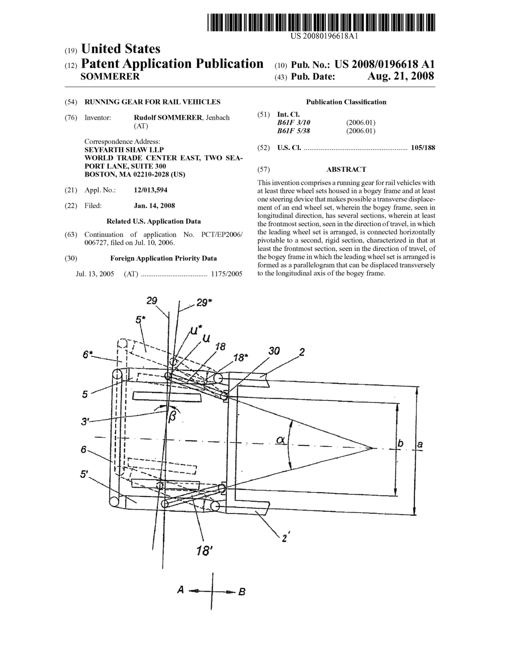 RUNNING GEAR FOR RAIL VEHICLES - diagram, schematic, and image 01