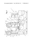 Film guide for an embossing device diagram and image