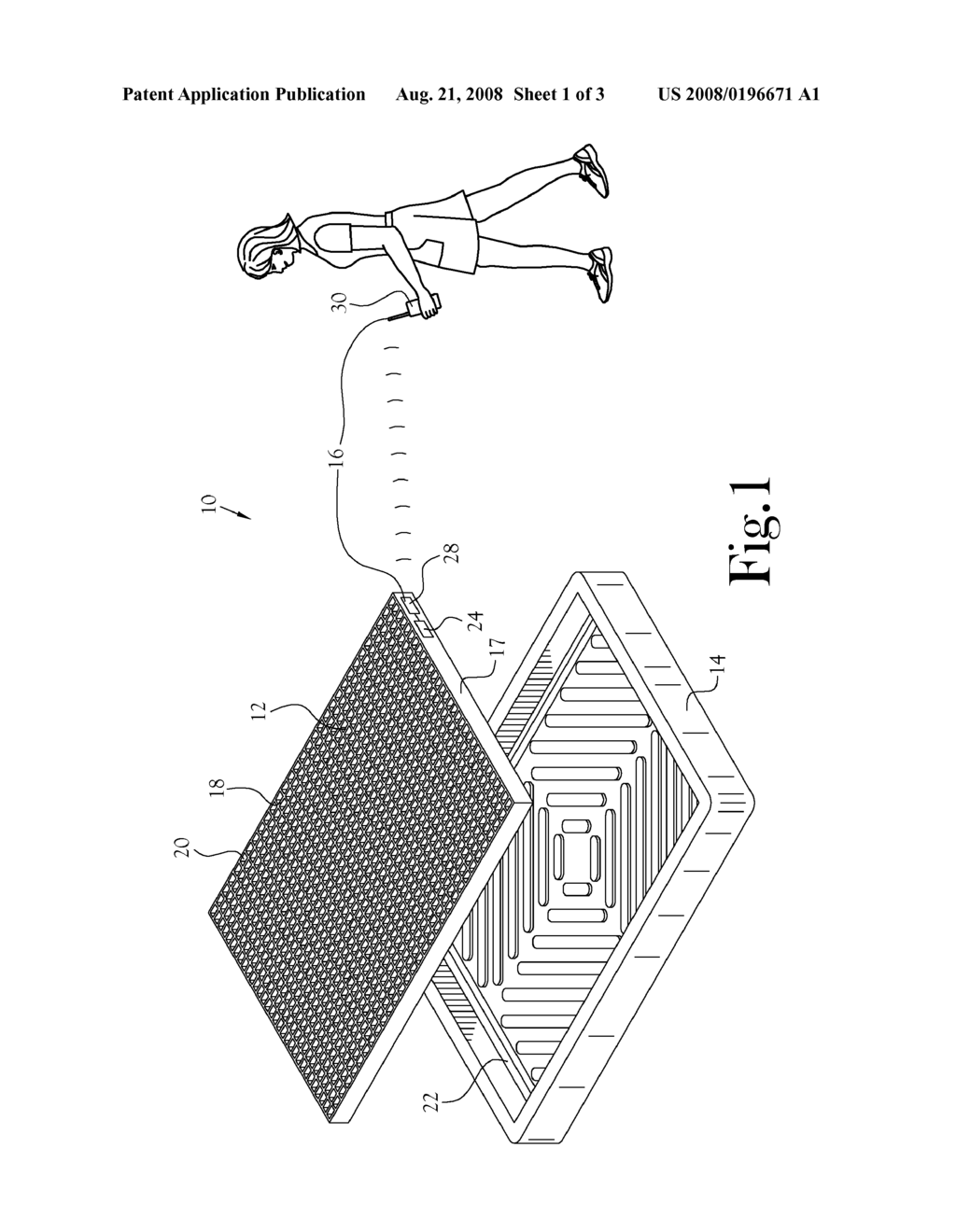 Device for Detecting, Containing, and Indicating the Presence of Fluidic Animal Waste Product at a Defined Location - diagram, schematic, and image 02