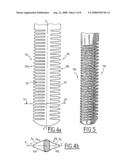 PROFILED SYSTEM FOR APPLYING COSMETIC PRODUCTS, A METHOD FOR FABRICATING THIS SYSTEM, AN APPLICATOR ASSEMBLY AND A METHOD FOR ASSEMBLING SUCH AN ASSEMBLY diagram and image