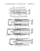 PROFILED SYSTEM FOR APPLYING COSMETIC PRODUCTS, A METHOD FOR FABRICATING THIS SYSTEM, AN APPLICATOR ASSEMBLY AND A METHOD FOR ASSEMBLING SUCH AN ASSEMBLY diagram and image