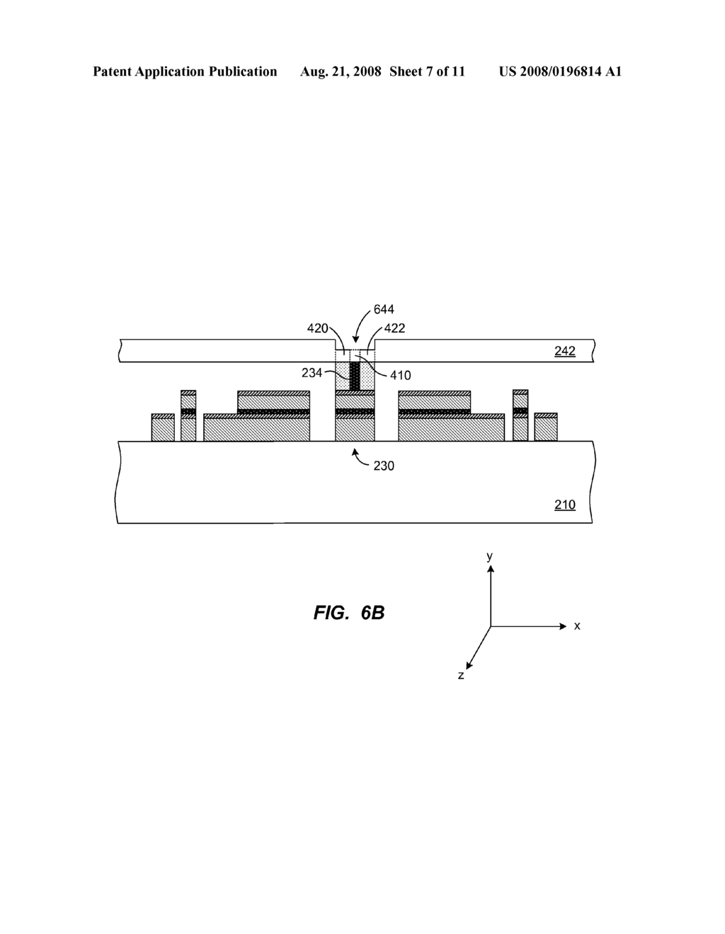 SPATIAL LIGHT MODULATOR WITH MULTI-LAYER LANDING STRUCTURES - diagram, schematic, and image 08