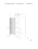 DEVICE FOR CLOCKED DISPENSING OF PORTIONS OF A PASTY COMPOUND diagram and image