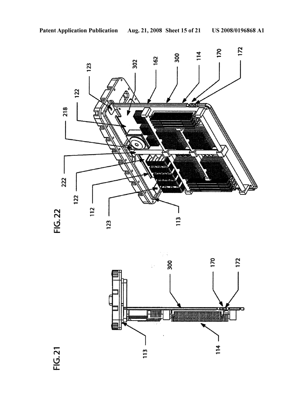 CASE FOR A LIQUID SUBMERSION COOLED ELECTRONIC DEVICE - diagram, schematic, and image 16