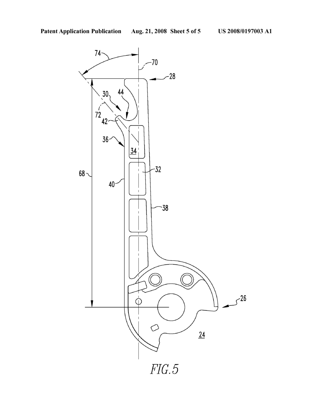 ELECTRICAL SWITCHING APPARATUS, AND CHARGING ASSEMBLY AND CHARGING HANDLE THEREFOR - diagram, schematic, and image 06