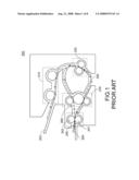 EJECTING ROLLER ASSEMBLY FOR USE IN AUTOMATIC DOCUMENT FEEDER diagram and image