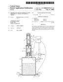 Method and a device for regulating pressure in a vessel containing a liquid diagram and image