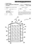 Retractable multi-tiered lingerie hanger diagram and image