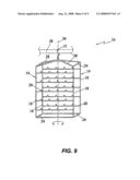 Retractable multi-tiered lingerie hanger diagram and image