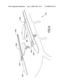 ARTICLE CARRIER WITH STOWABLE CROSS RAIL diagram and image