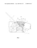 Automatic paging paper shredder diagram and image