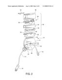 Cord-reel sanitizer diagram and image