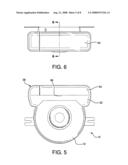 Cord-reel sanitizer diagram and image