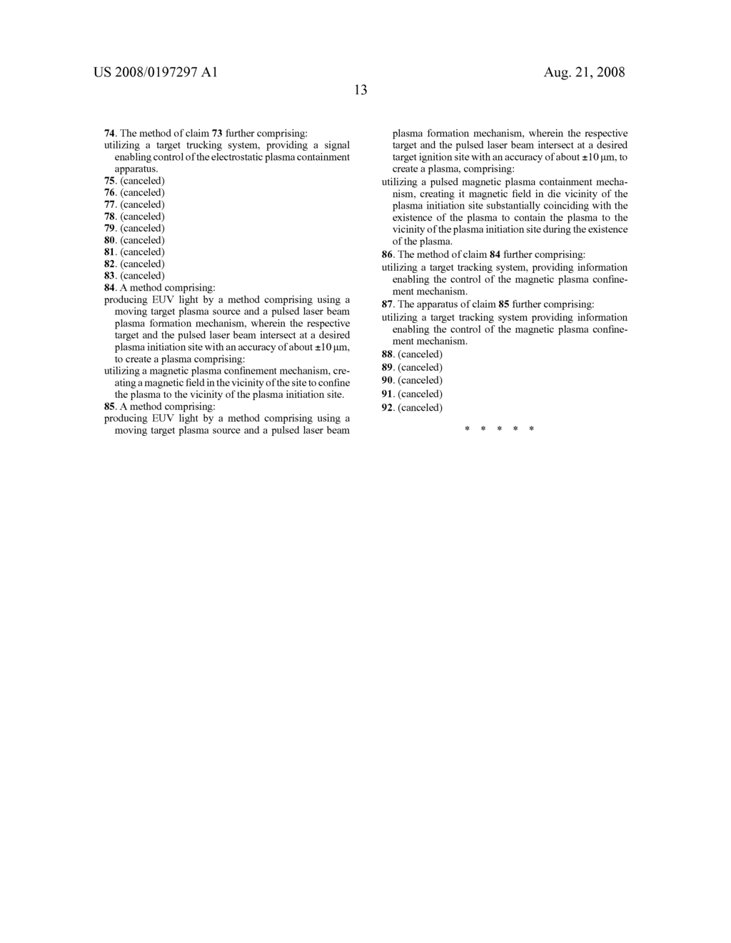 High repetition rate laser produced plasma EUV light source - diagram, schematic, and image 26