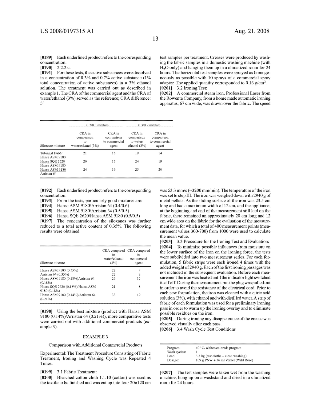 Siloxane-Containing Formulation for Reducing Crease Formation - diagram, schematic, and image 14