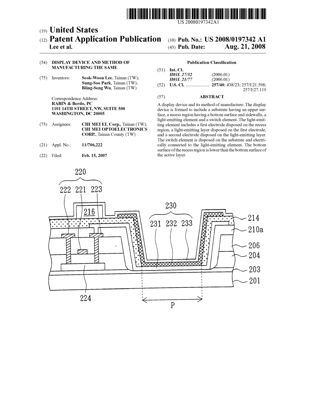 Display device and method of manufacturing the same - diagram, schematic, and image 01