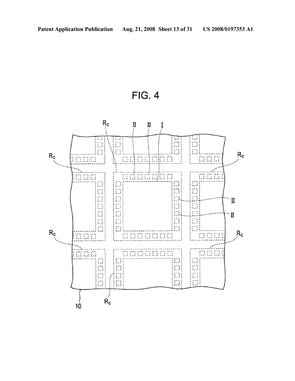 SEMICONDUCTOR DEVICE FOR WHICH ELECTRICAL TEST IS PERFORMED WHILE PROBE IS IN CONTACT WITH CONDUCTIVE PAD - diagram, schematic, and image 14