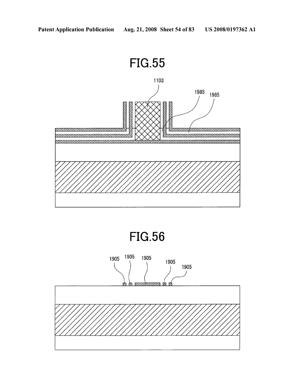 SEMICONDUCTOR LED, OPTO-ELECTRONIC INTEGRATED CIRCUITS (OEIC), AND METHOD OF FABRICATING OEIC - diagram, schematic, and image 55