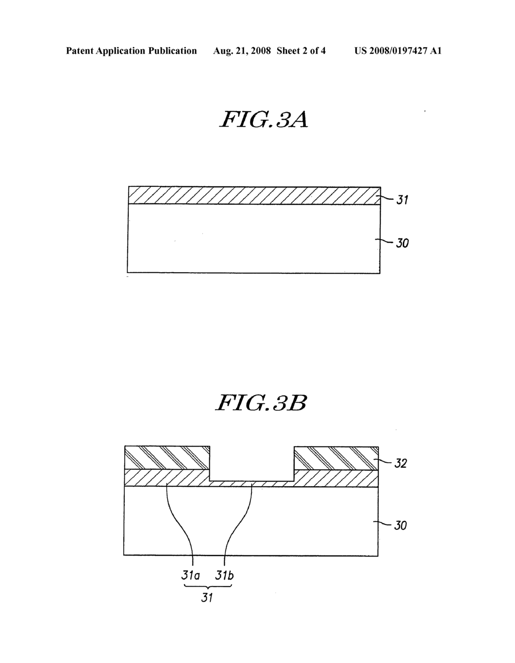 METHOD OF FORMING DOUBLE GATE DIELECTRIC LAYERS AND SEMICONDUCTOR DEVICE HAVING THE SAME - diagram, schematic, and image 03