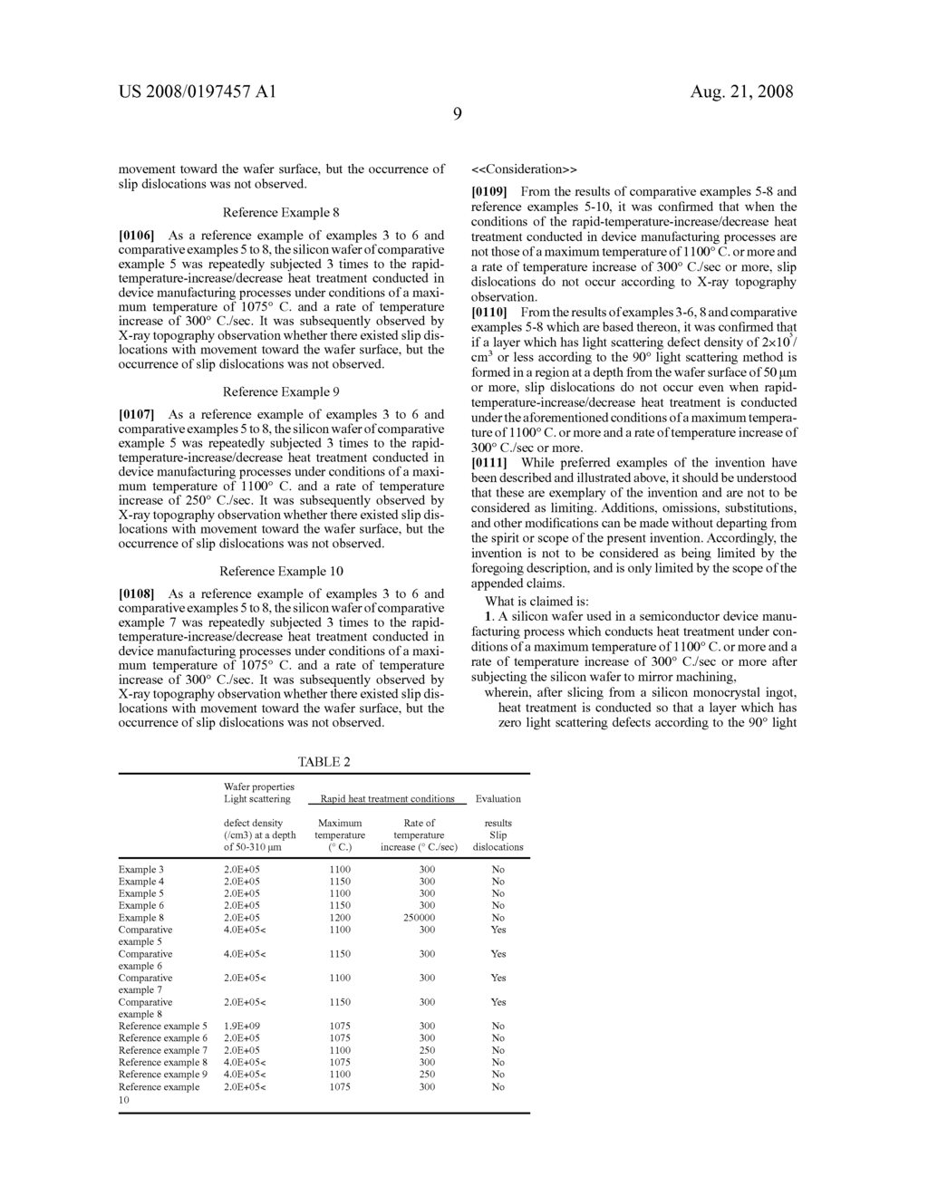 SILICON WAFER AND ITS MANUFACTURING METHOD - diagram, schematic, and image 12