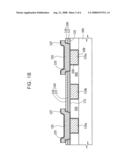 Bonding pad structure, electronic device having a bonding pad structure and methods of fabricating the same diagram and image