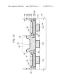 Bonding pad structure, electronic device having a bonding pad structure and methods of fabricating the same diagram and image