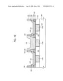 Bonding pad structure, electronic device having a bonding pad structure and methods of fabricating the same diagram and image