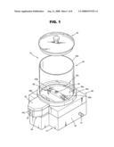 Apparatus and Method for Supplying Powder Quantitatively and Material Supplying Apparatus Including the Apparatus for Supplying Powder diagram and image