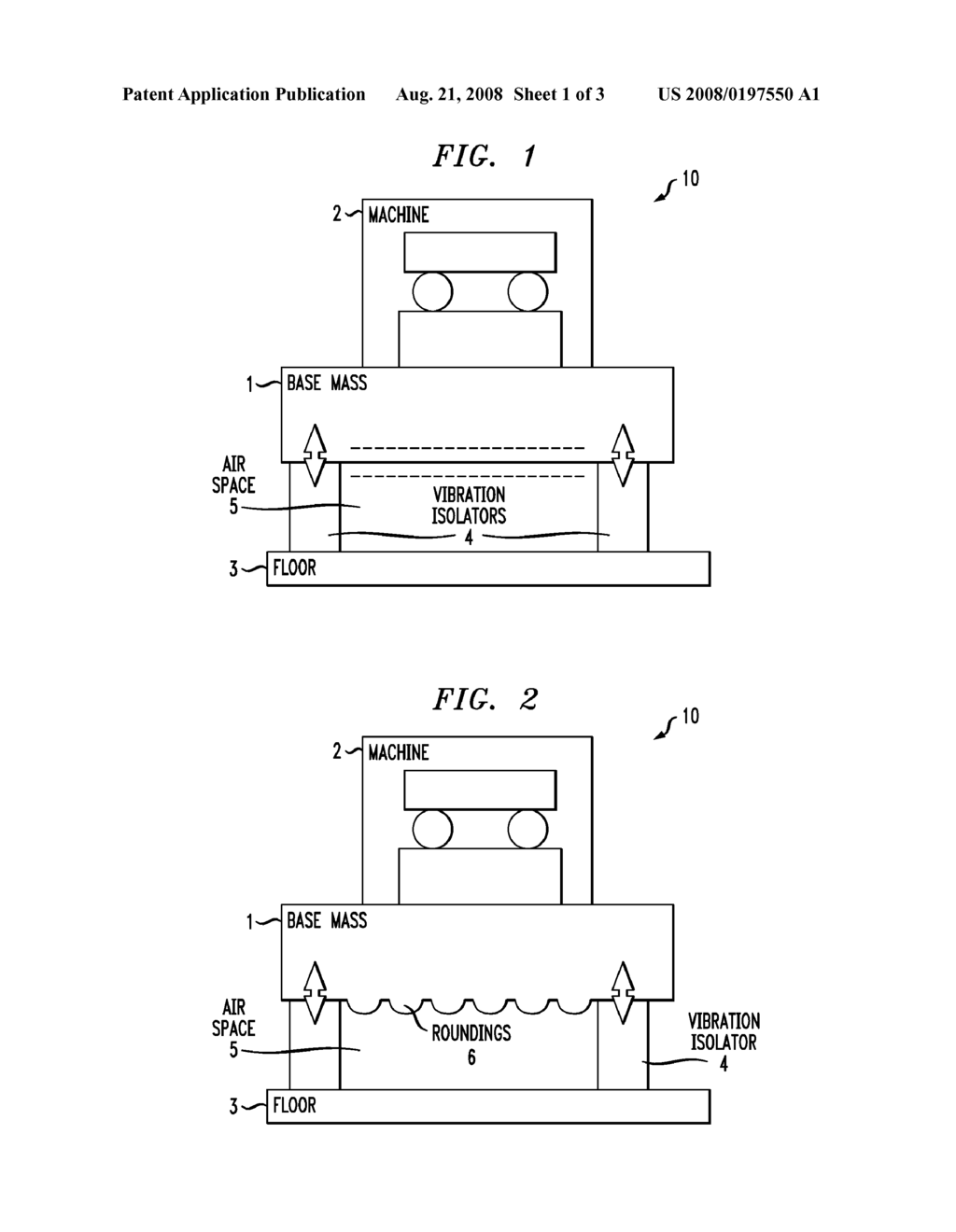 Method for adapting a vibration isolation system - diagram, schematic, and image 02