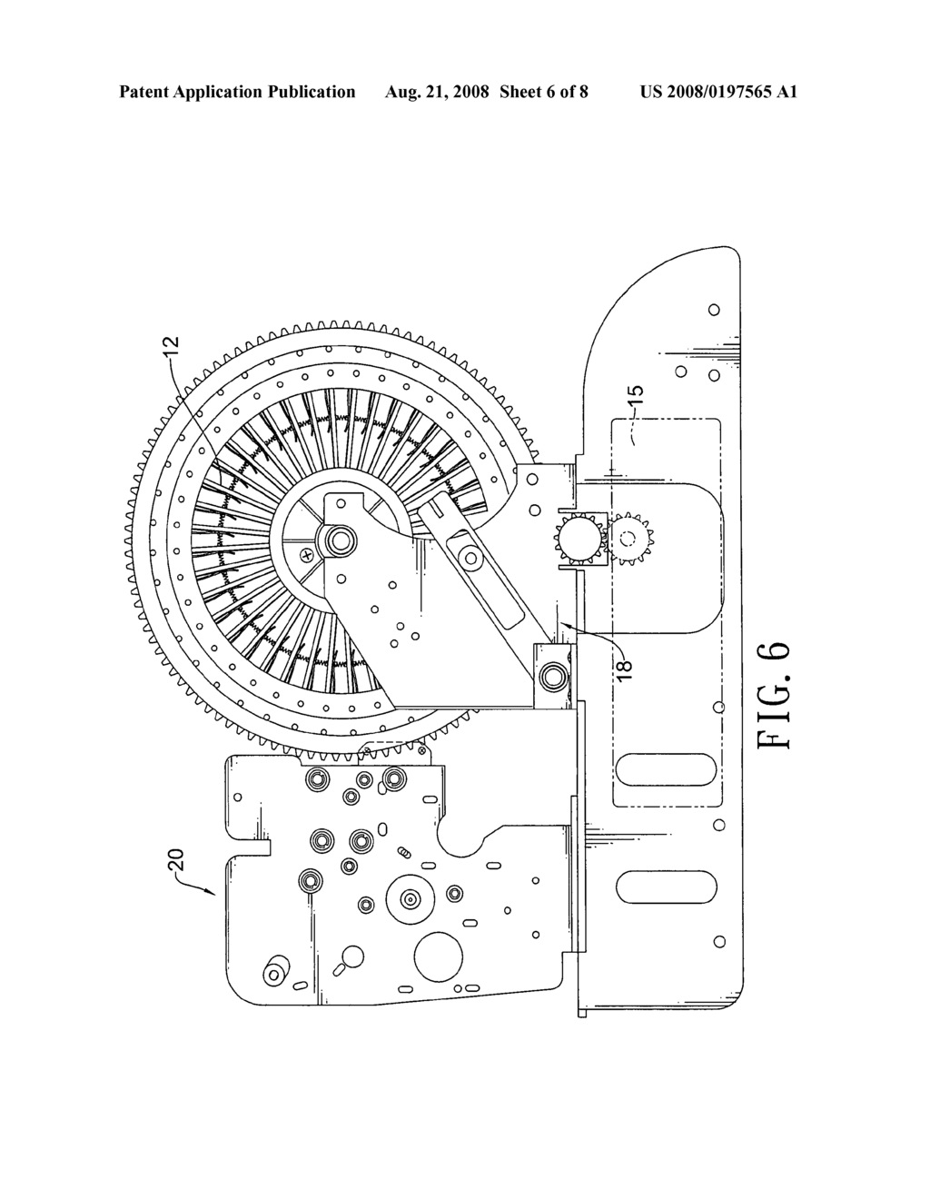 Automatic shuffling and dealing machine - diagram, schematic, and image 07