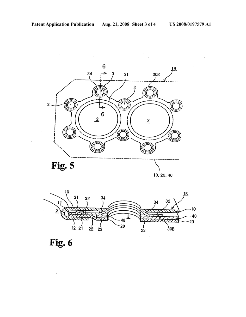 Laminate-type gasket - diagram, schematic, and image 04