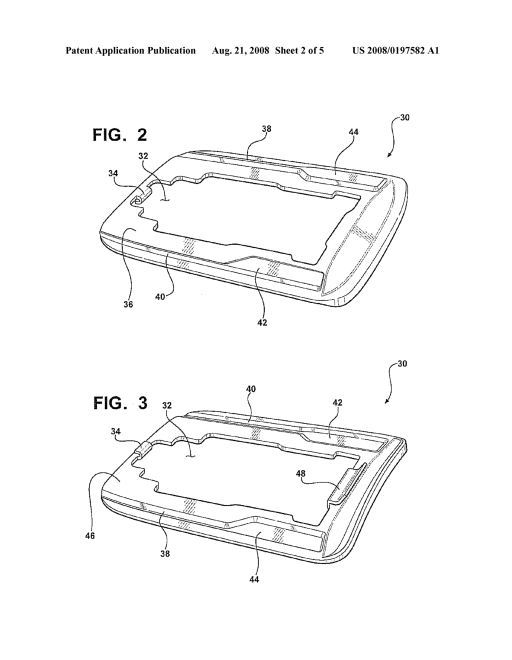 OUTER DOOR HANDLE GASKET FOR AUTOMOTIVE VEHICLES - diagram, schematic, and image 03