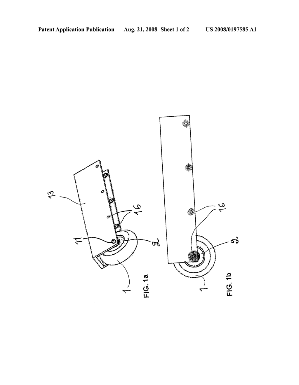 Shield Plate of Wheel Roller Bearing of Roller Skate - diagram, schematic, and image 02