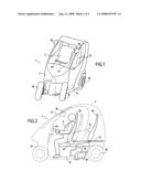 Motor Vehicle with Limited Angle of Inclination diagram and image