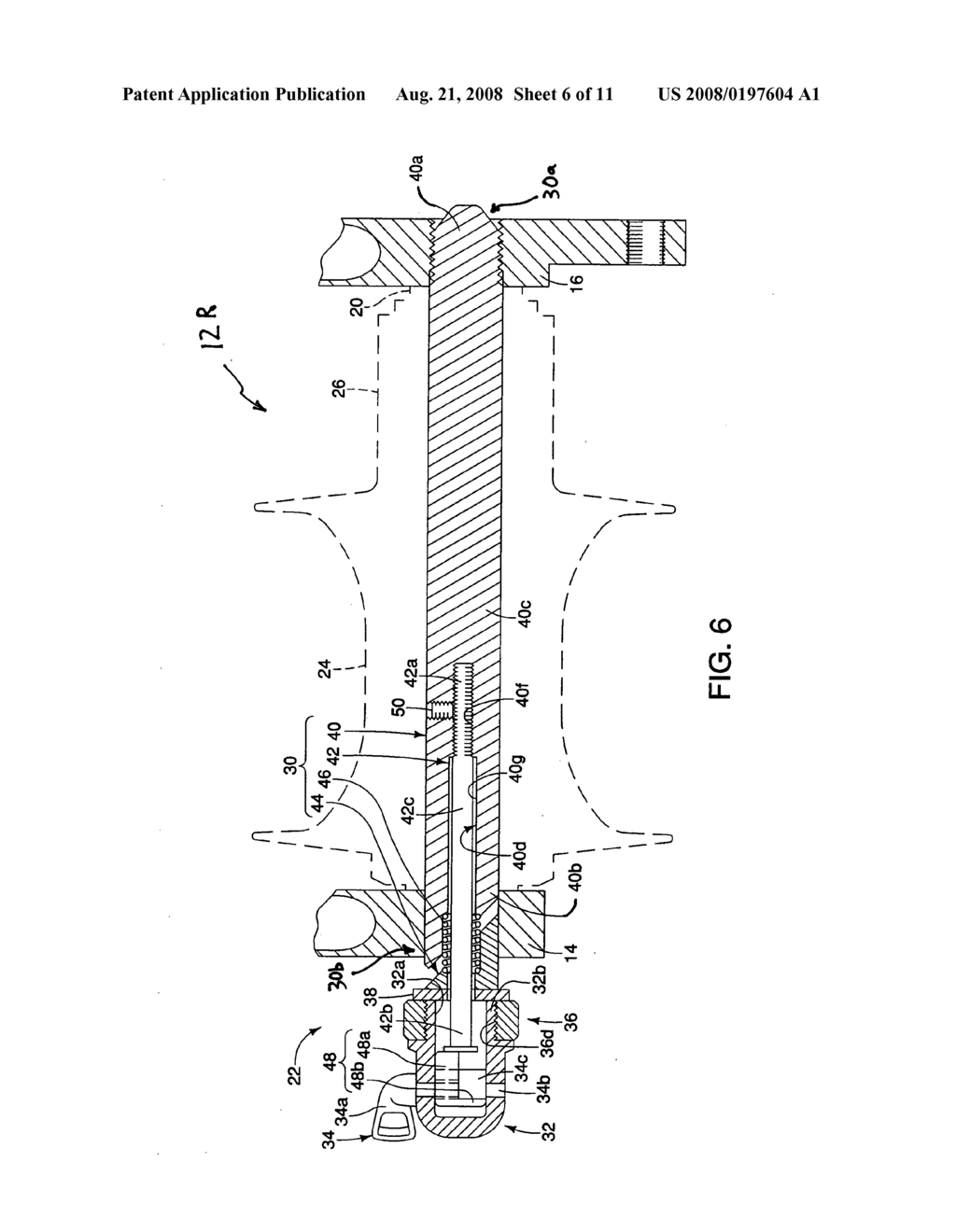 BICYCLE WHEEL SECURING STRUCTURE - diagram, schematic, and image 07