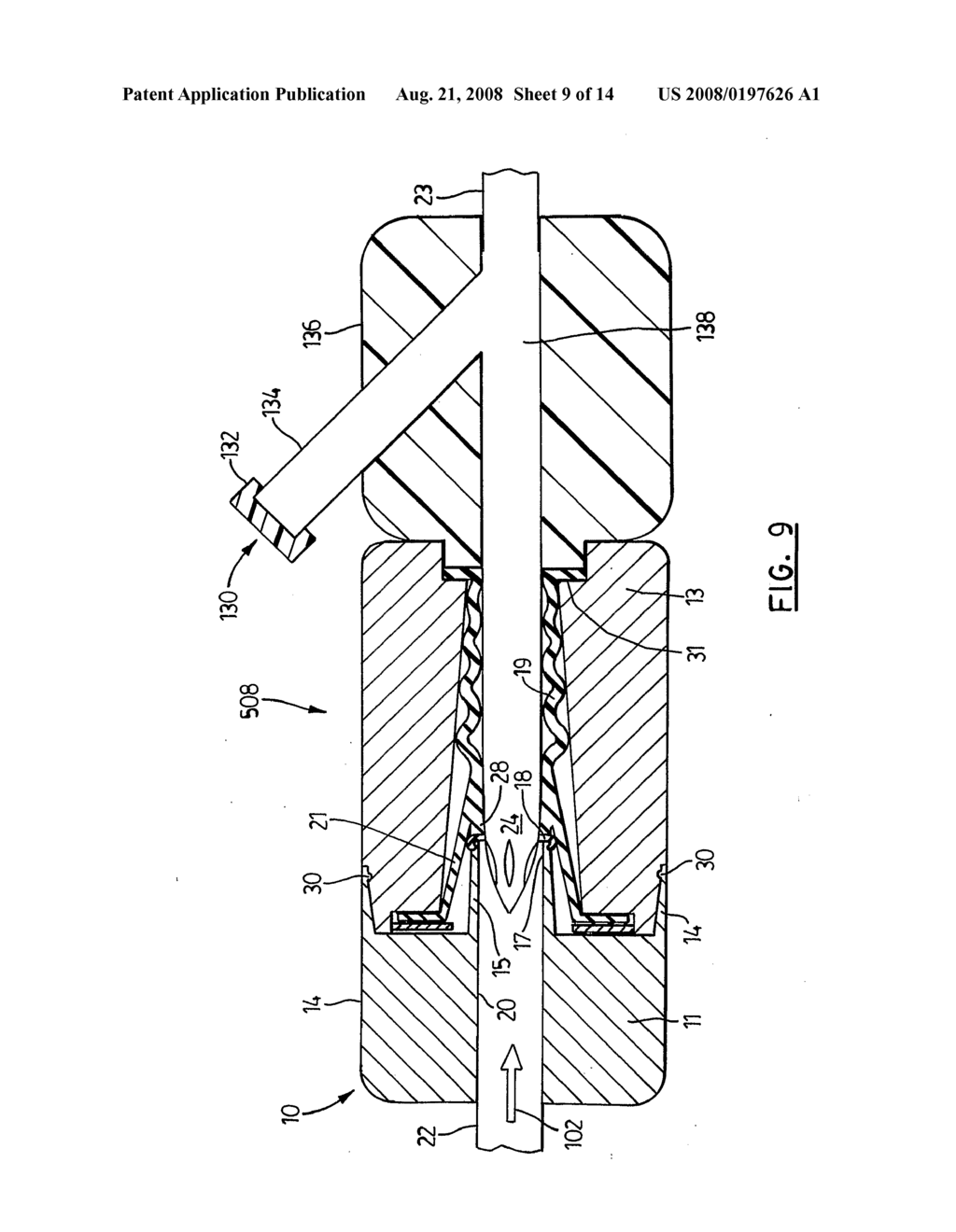 Coupling Device for Medical Lines - diagram, schematic, and image 10