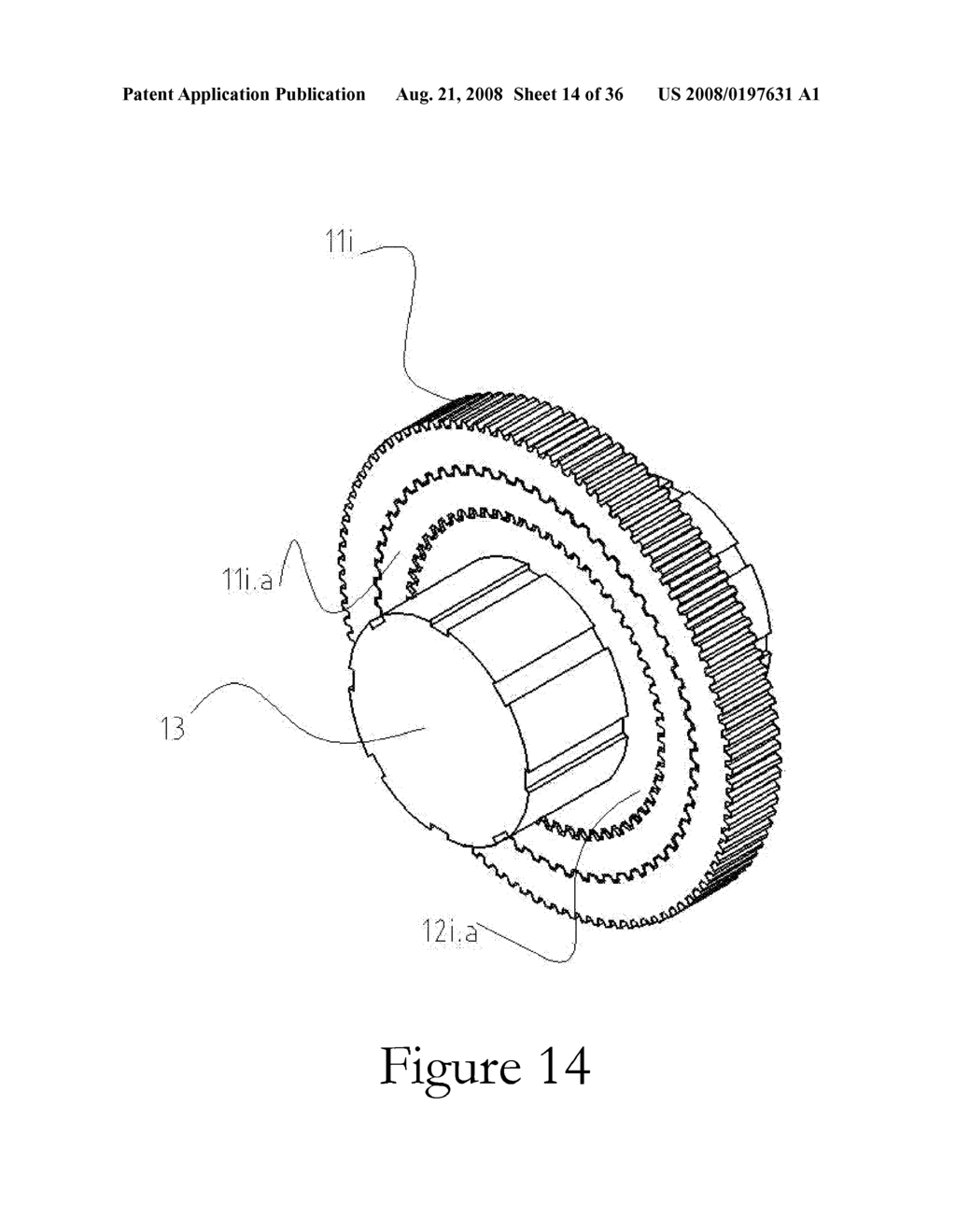 WAVE-POWER SYSTEM AND METHOD FOR GENERATING ENERGY AT CONSTANT ROTATIONAL SPEED AT VARIABLE SIGNIFICANT WAVE HEIGHTS AND PERIODS - diagram, schematic, and image 15