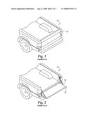 VEHICLE TAILGATE MOVEMENT ASSIST MECHANISM USING CAM diagram and image