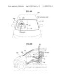 Front window shield for vehicle diagram and image