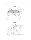 Front window shield for vehicle diagram and image